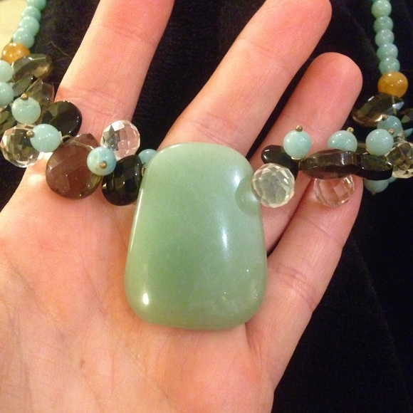 Authentic multi gemstone necklace