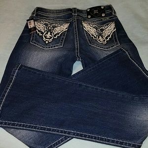 Nwt Miss Me Boot cut sz 29 inseam 34"
