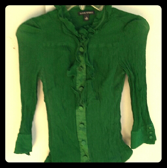 Banana Republic sheer button up