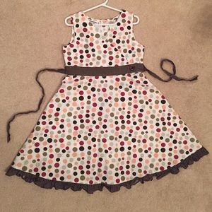 Girls Polka-Dot Dress.
