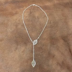 Jewelry - Adjustable Leaf Lariat Necklace Jewelry - Adjustable Leaf Lariat Necklace