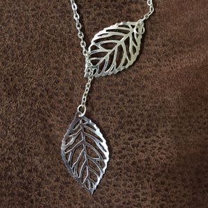 Jewelry - Adjustable Leaf Lariat Necklace Jewelry - Adjustable Leaf Lariat Necklace