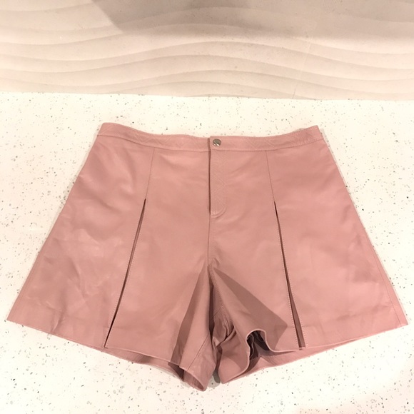 New $498 Rebecca Minkoff leather shorts - Picture 3 of 4