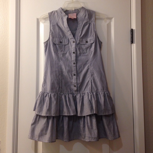 Cute Striped Dress with Flare