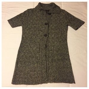 Heart-n-Crush Gray Cardigan Sweater