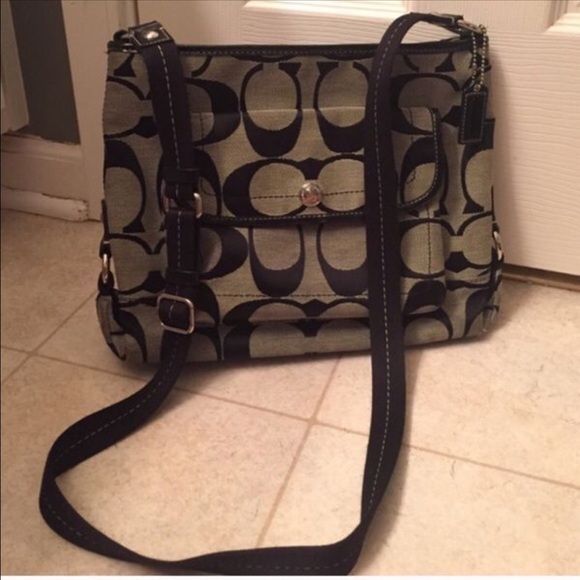 Coach crossover shoulder purse