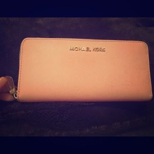 Authentic Michael Kors Pink Wallet
