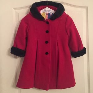 Girls Holiday Winter Coat