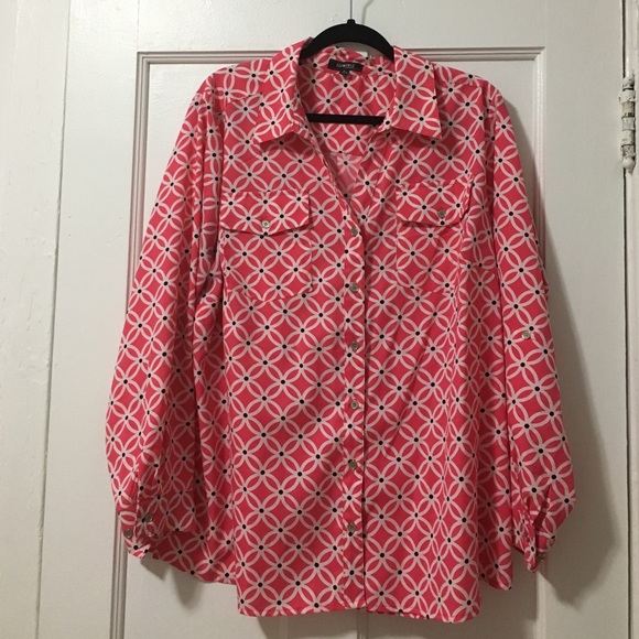 *SALE* Elementz Woman Pink Floral Blouse