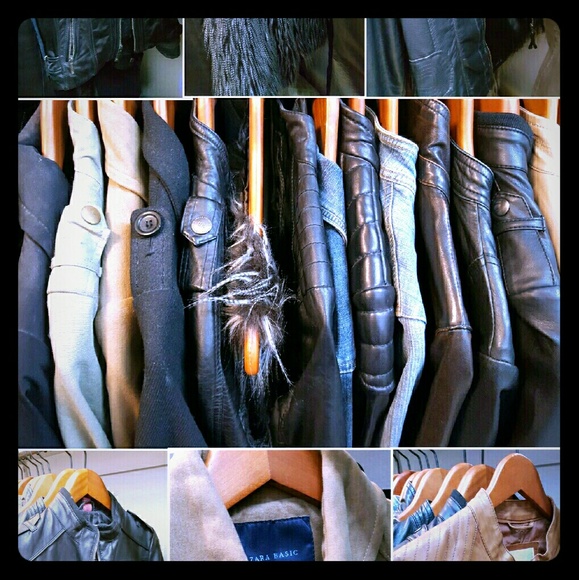 NOT FOR SALE - some Posh finds! Jackets on jackets