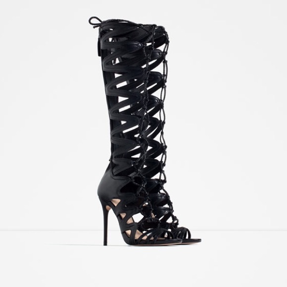 Zara Gladiator high heel sandals