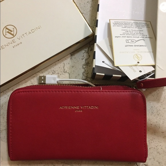Topshop Handbags - Brand new wallet with charger in a gift box