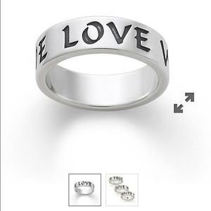 "True love waits" James Avery Ring