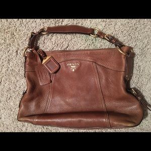 Authentic Prada deerskin purse