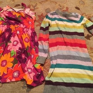 striped from Gap and Gymboree tropical print