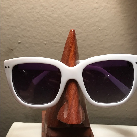 Cole haan white sunglasses 😎