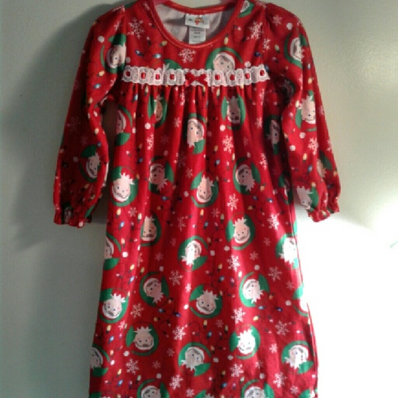 Elf Wear Christmas girl nigthgown
