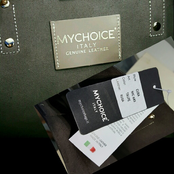 MY CHOICE DESIGNER MADE IN ITALY TOTE