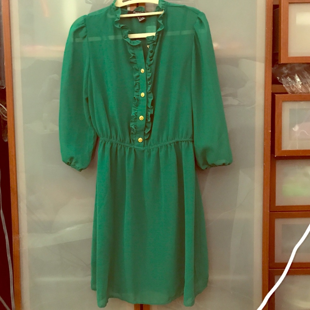 New w tag green dress
