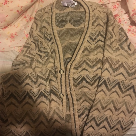 Vintage 80s oversized cardigan