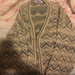 Vintage 80s oversized cardigan