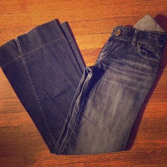 Anthropologie - Level 99 wide leg jeans