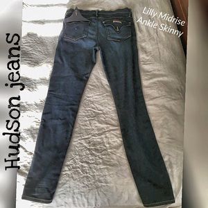 ‼️4h sale Hudson Jeans Lilly Midrise Skinny Ankle.