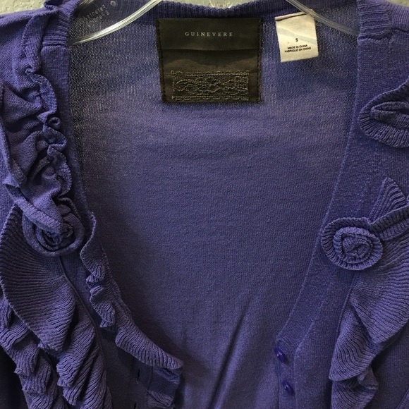 From Anthropologie: Guinevere shrug sweater. - Picture 2 of 3