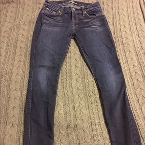 7 For All Mankind 'the skinny' skinny jeans