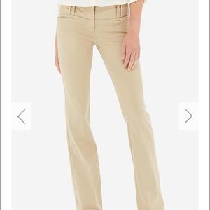 Exact Stretch Flare Leg Khaki Pants