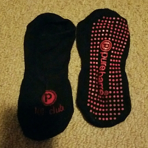 Pure Barre 100 club socks