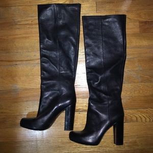 Nine West 100% leather knee high boots