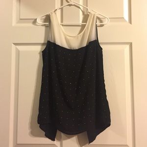 Black tank with studs