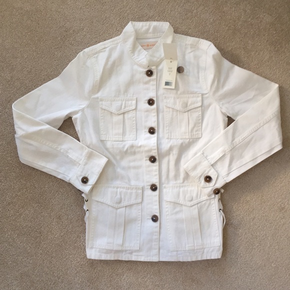 Tory Burch Jacket - White - Small - Picture 1 of 4