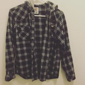 Hooded Flannel!