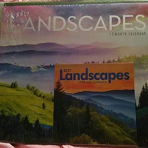 2017 Landscapes 12 month calendar  used for pictures ONLY