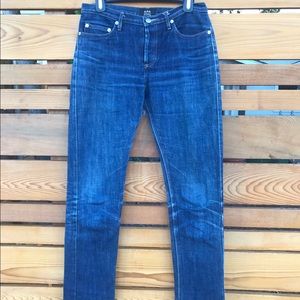 A.P.C. Raw Denim Jeans (Women's Size 27)