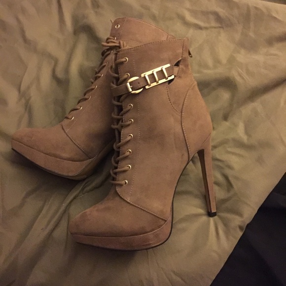 Platform Ankle Booties