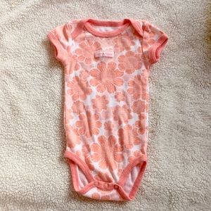 Calvin Klein floral onesie