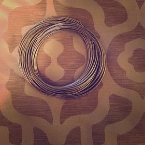 NWOT Silver Bangle Bracelet