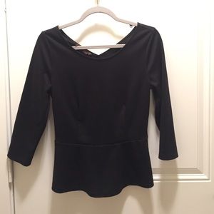 The limited peplum shirt