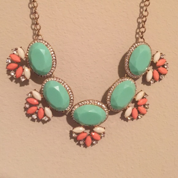 Multi-Colored Statement Necklace