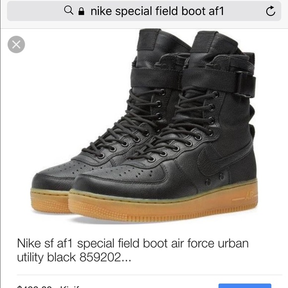 ISO Nike special field boot AF1 men's size 12