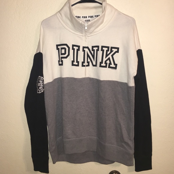 PINK half zip