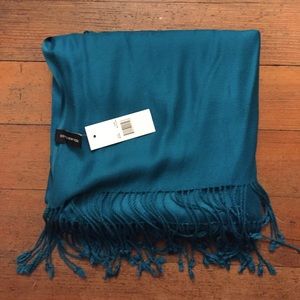 Teal pashmina NWT