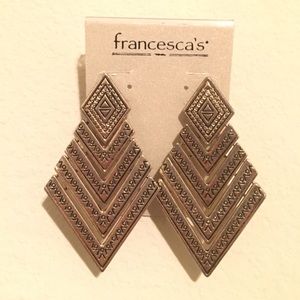 Gold Statement Earrings