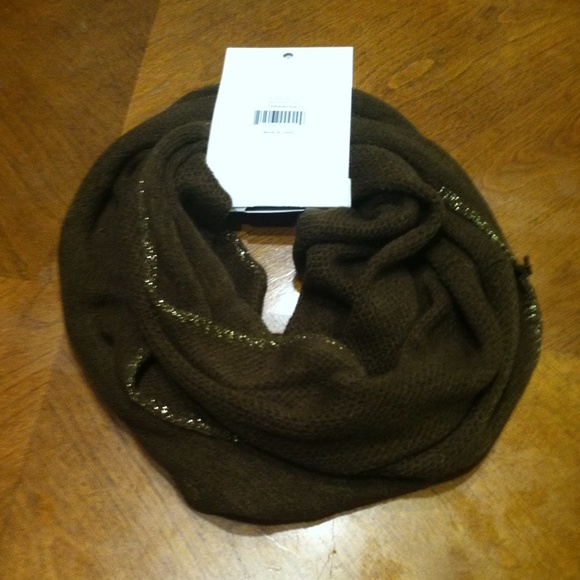 Accessories - Brown Infinity Scarf