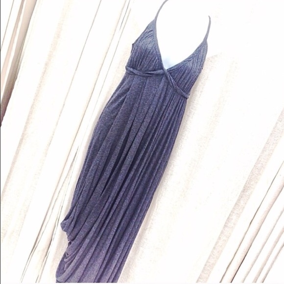 🚫SOLD🚫🔘Grecian Style Gray Dress🔘 - Picture 1 of 3