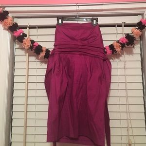 Purple homecoming dress