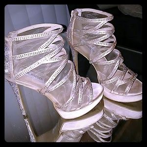 Crystal High Heels